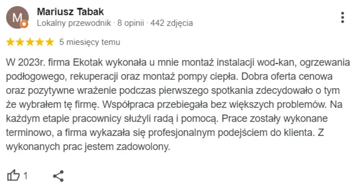 Kompleksowy montaż instalacji Wojkowice Kościelne